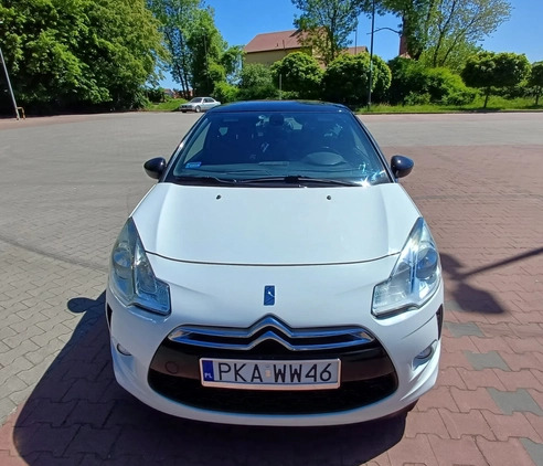 Citroen DS3 cena 20000 przebieg: 93300, rok produkcji 2010 z Kutno małe 67